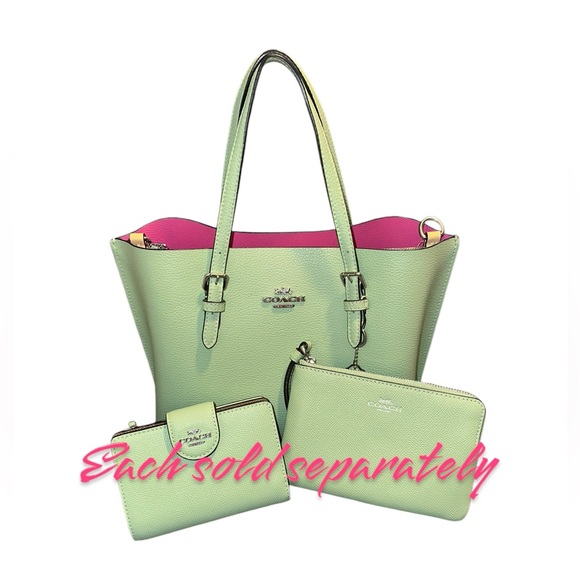 Coach Pale Pistachio Wristlet - Picture 8 of 8